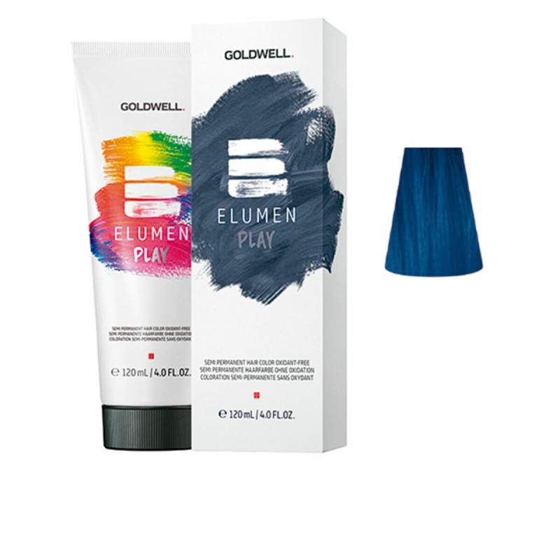 Couleur Semi-permanente Goldwell ELUMEN PLAY Blue 120 ml