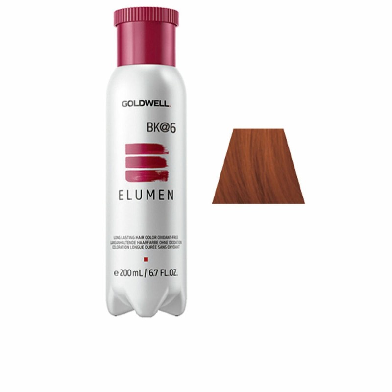 Teinture permanente Goldwell ELUMEN CARE Rouge BK@6 200 ml