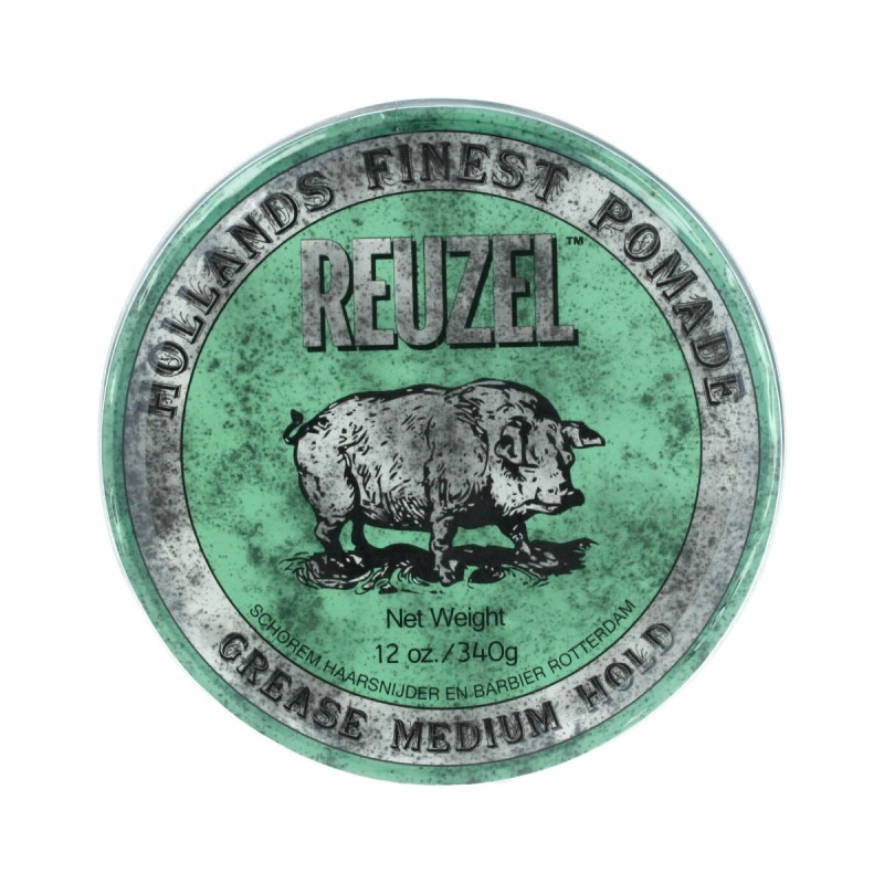 Crème de Fixation Moyenne Reuzel GREEN POMADE 340 g