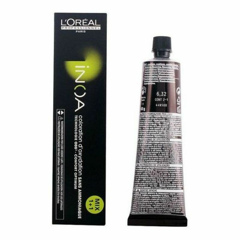 Teinture sans ammoniaque Inoa L'Oreal Professionnel Paris LINOA632 Nº 6