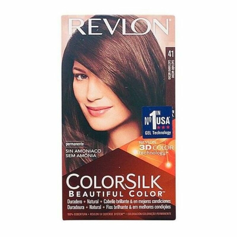 Teinture sans ammoniaque Colorsilk Revlon 5417 (1 Unités)