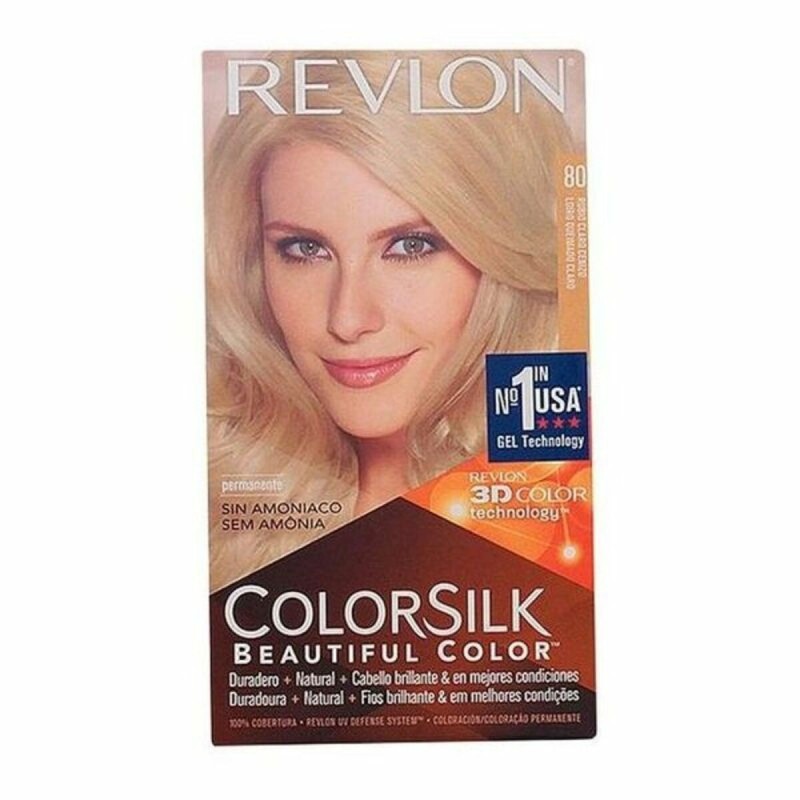 Teinture sans ammoniaque Colorsilk Revlon I0021838 Blond cendre (1 Unités)