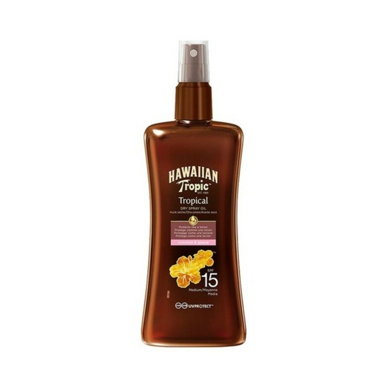 Huile protectrice Coconut & Guava Hawaiian Tropic Spf 15 (200 ml)