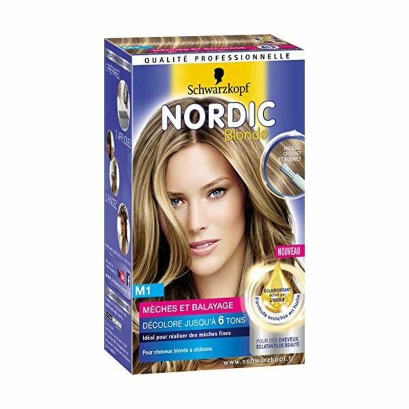 Teinture permanente Nordic Blonde M1 Schwarzkopf Mèches