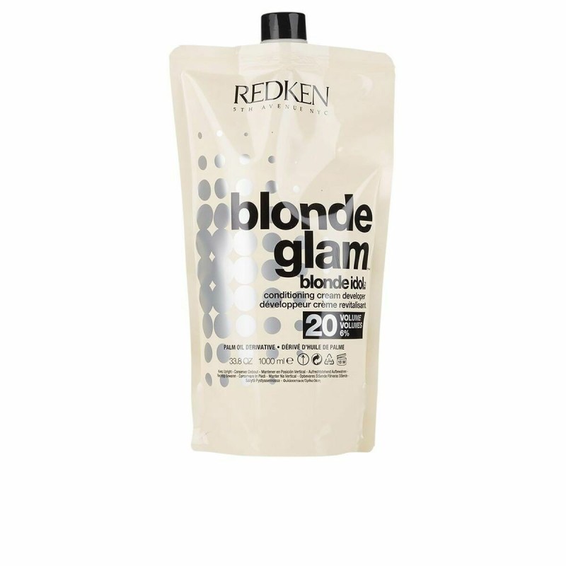 Émulsion Révélatrice de Couleur Redken Blonde Idol 20 Vol. 6 % (1000 ml)