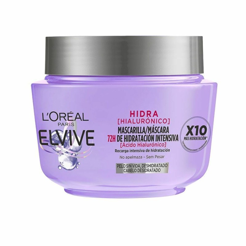 Masque pour cheveux L'Oreal Make Up Elvive Hidra Acide Hyaluronique (300 ml)