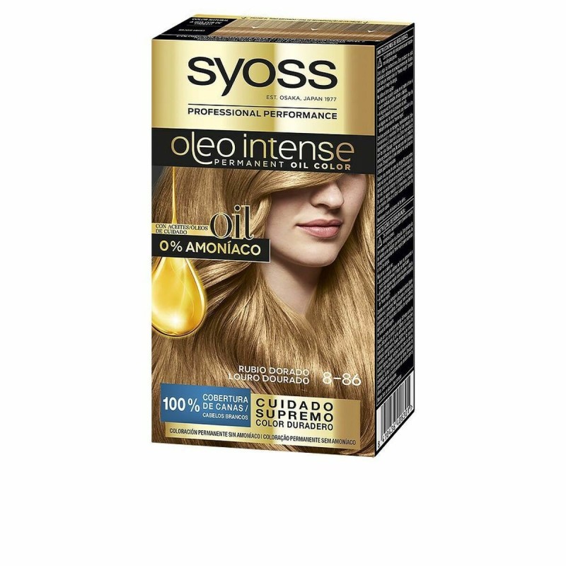 Teinture sans ammoniaque Syoss Olio Intense Nº 8