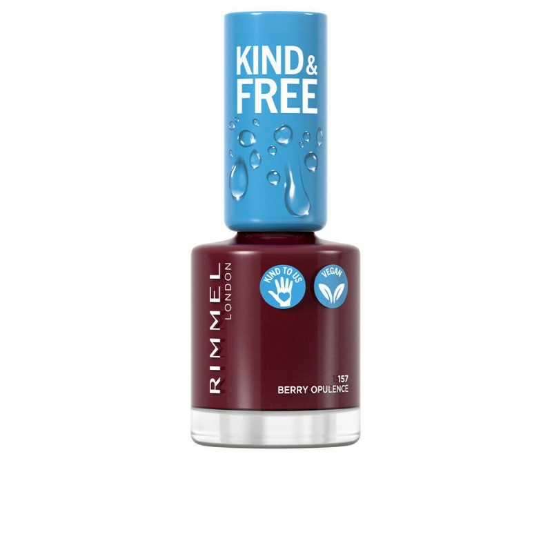 vernis à ongles Rimmel London Kind & Free 157-berry opulence (8 ml)