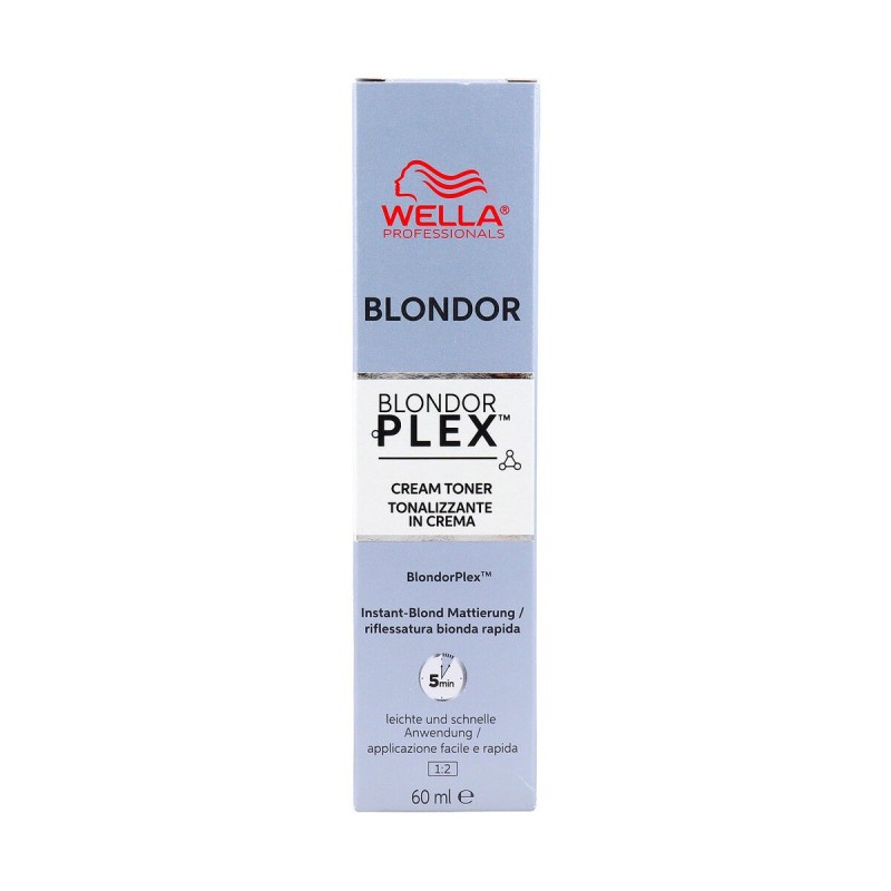 Teinture permanente Wella Blondor Plex 60 ml Nº 81