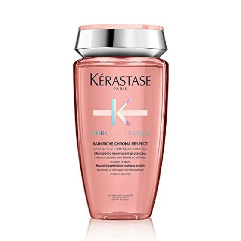 Shampoing pour Cheveux Teints Kerastase Bain Riche Chroma Respect (250 ml)