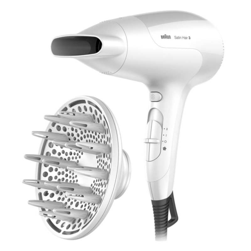 Sèche-cheveux Braun 3 HD 385 Blanc 2000 W