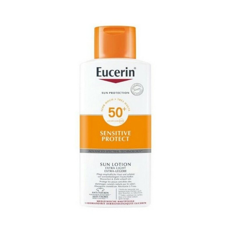 Lotion Solaire Sensitive Protect Eucerin Spf 50 SPF 50+