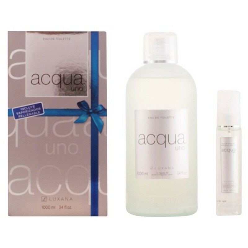 Set de Parfum Femme Acqua Uno Luxana (2 pcs)