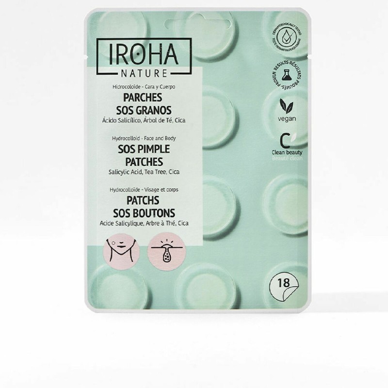 Bandes de Nettoyage Pores Iroha Sos Anti-acné