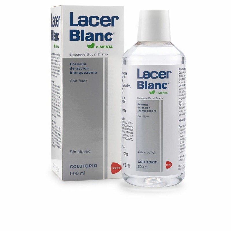 Bain de Bouche Lacer Blanc Menthe (500 ml)