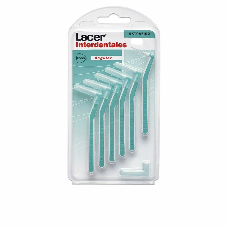 Brosse à Dents Interdentaire Lacer En angle Extrafins (6 Unités)