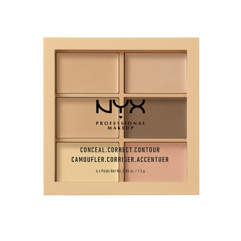 Set de Maquillage NYX Conceal Correct Contour 6 x 1