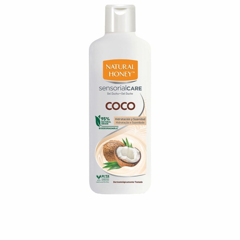 Gel Douche Hydratant Natural Honey Coco Addiction 600 ml