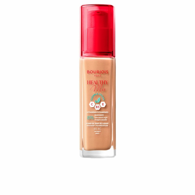 Base de maquillage liquide Bourjois Healthy Mix Nº 55.5 30 ml