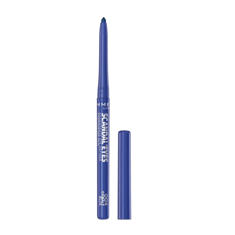 Crayon pour les yeux Rimmel London Scandaleyes Automatic Automatique Bleu 0