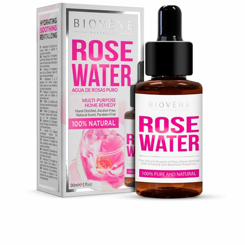 Tonique eau de rose Biovène 30 ml