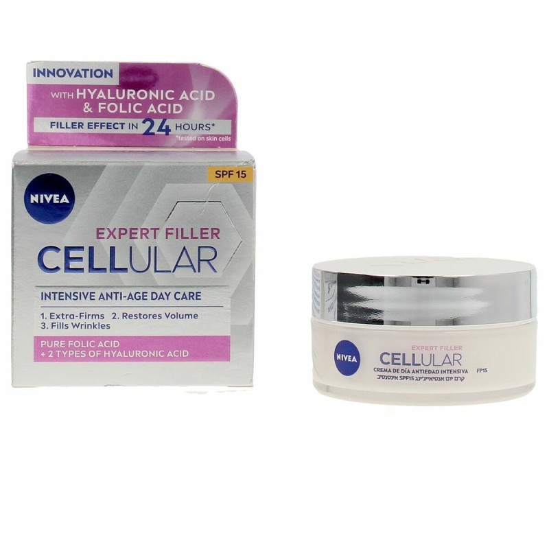 Crème de jour Nivea Cellular Filler 50 ml Spf 15