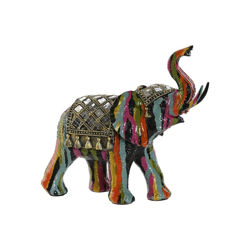 Figurine Décorative Home ESPRIT Multicouleur Résine Eléphant 21