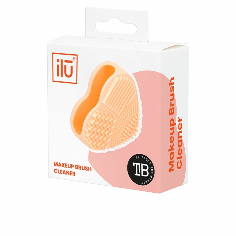 Nettoyeur pour pinceaux de maquillage Ilū Brush Cleaner Coeur Silicone (1 Unité)