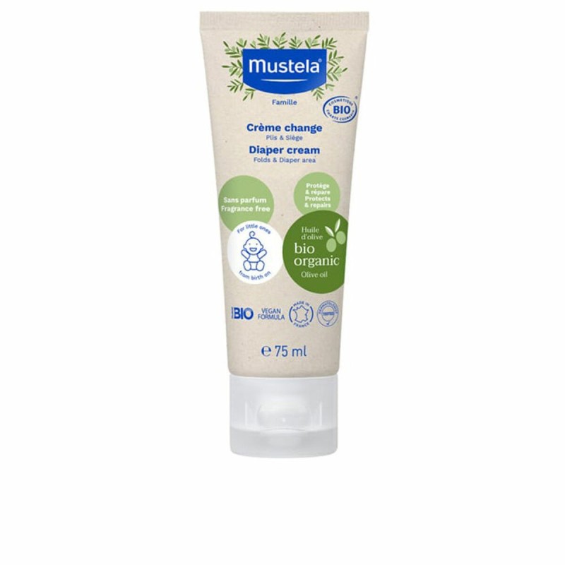 Crème de Soin Quotidien de la Zone de la Couche Mustela Bio 75 ml