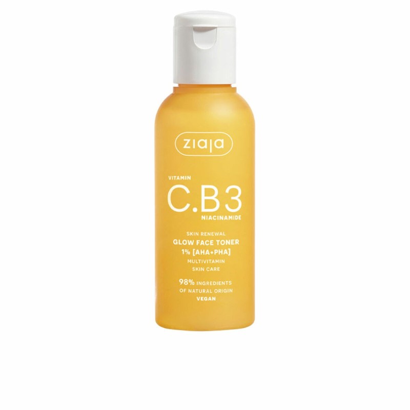 Tonique facial Ziaja Vitamin C.B3 Niacinamide Éclaircissant 120 ml