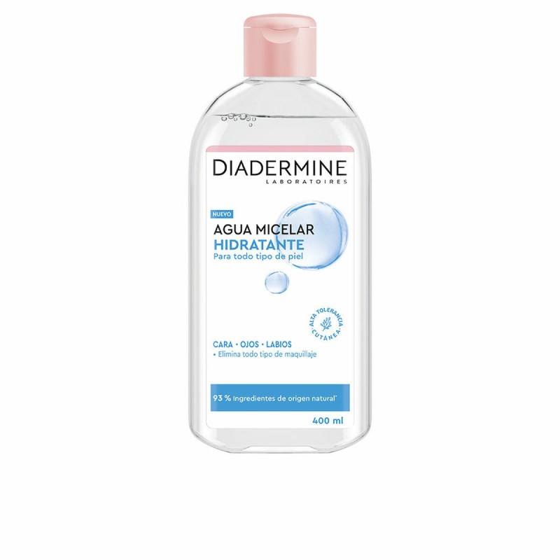 Eau micellaire Diadermine Agua Micelar Hidratante Hydratant 400 ml