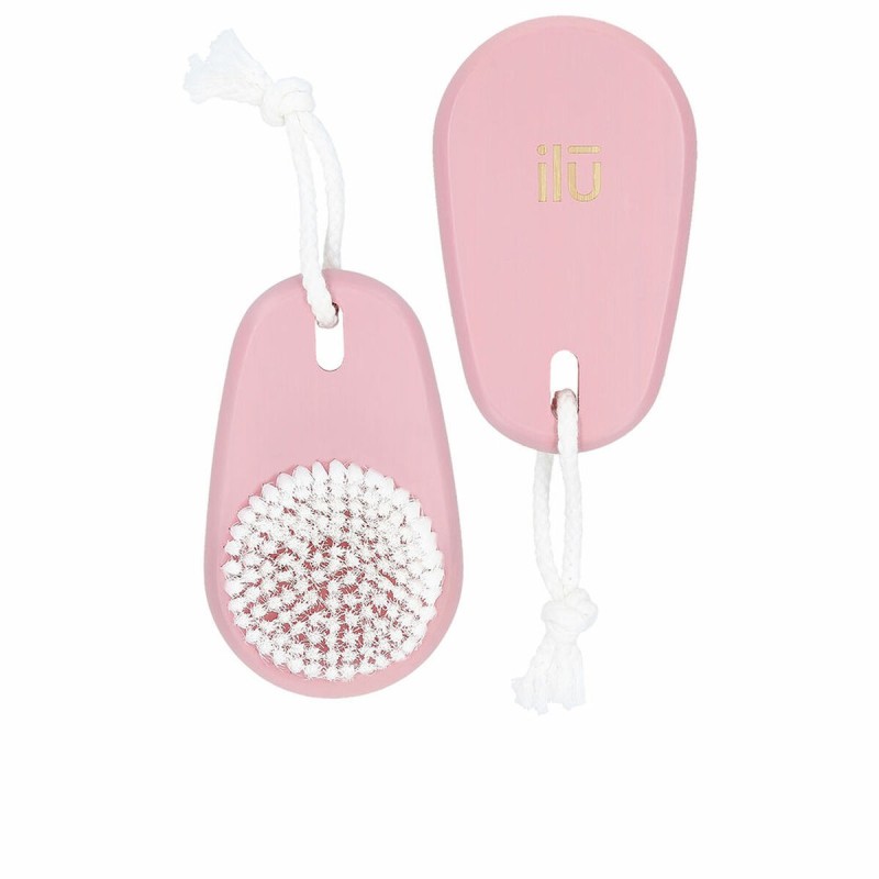 Brosse nettoyante et exfoliante Ilū BambooM! Rose