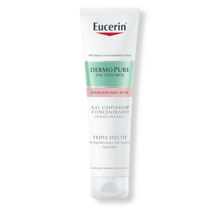 Gel nettoyant visage Eucerin Dermopure Oil Control 3-en-1 150 ml