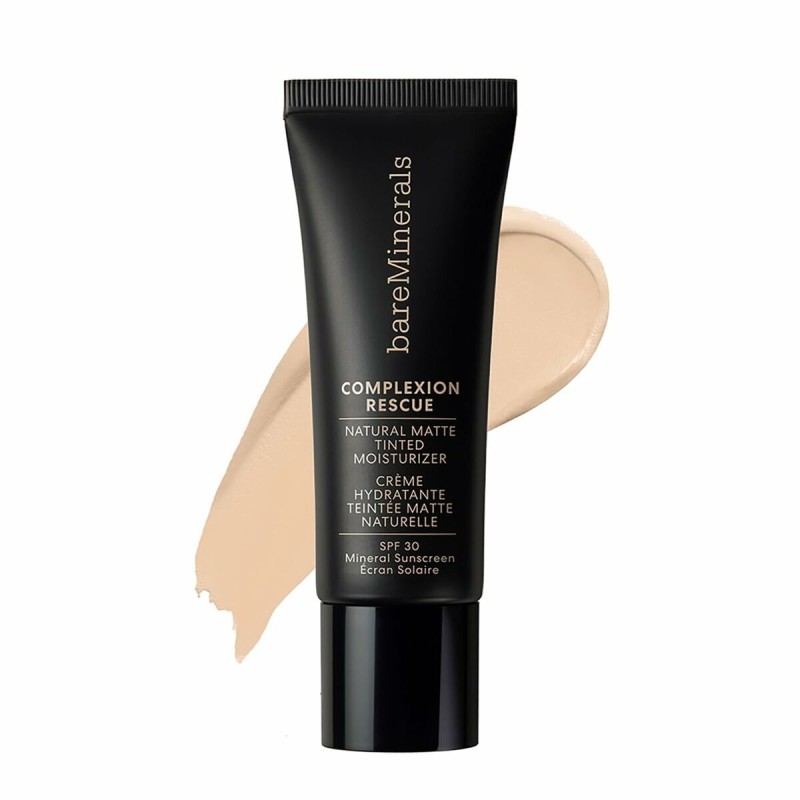 Crème Hydratante avec Couleur bareMinerals Complexion Rescue Birch Spf 30 35 ml