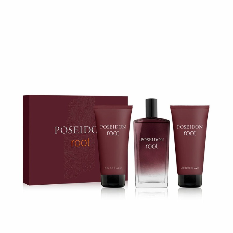 Set de Parfum Homme Poseidon EDT Root 3 Pièces