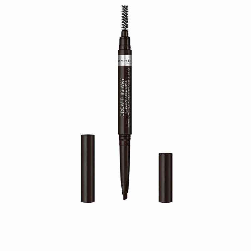 Crayon à sourcils Rimmel London Brow This Way Nº 04 Soft black 0