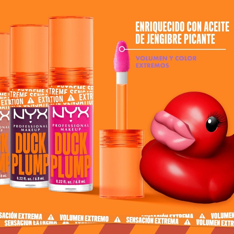 Brillant à lèvres NYX Duck Plump Brick of time 6,8 ml