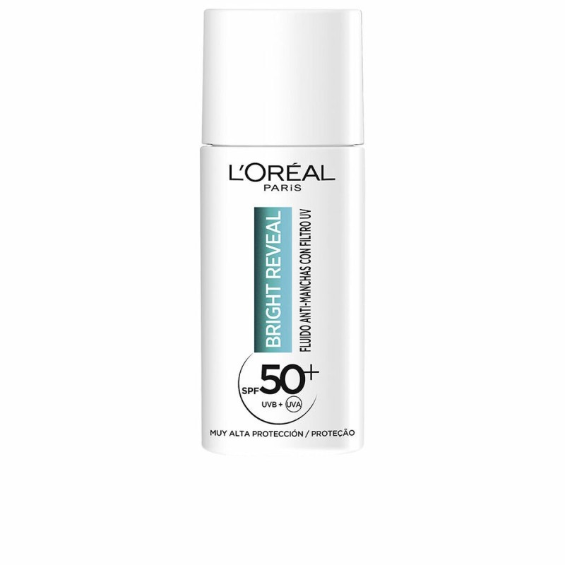 Soin anti-taches L'Oreal Make Up Bright Reveal Spf 50 50 ml Niacinamide