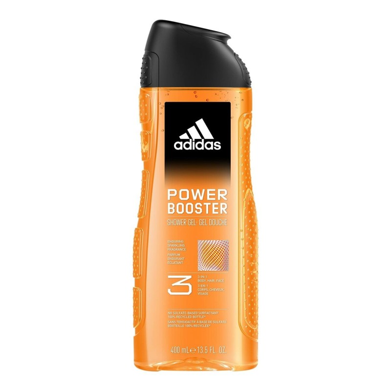 Gel de douche Adidas POWER BOOSTER 400 ml