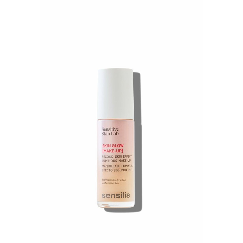 Base de maquillage liquide Sensilis SKIN GLOW Nº 02 Beige 30 ml