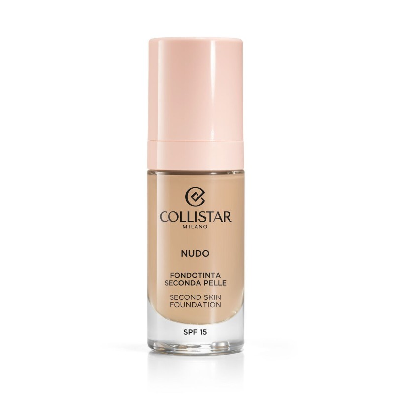 Fonds de teint liquides Collistar NUDO Nº 2N Beige Spf 15 30 ml