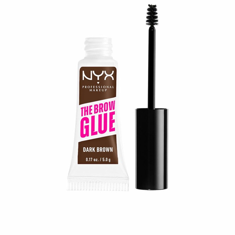 Teinture pour Sourcils NYX THE BROW GLUE Brun foncé 5 g