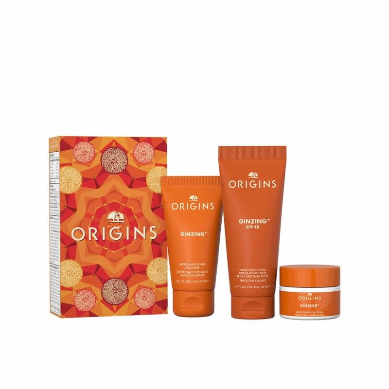 Set de cosmétique unisexe Origins GINZING 3 Pièces