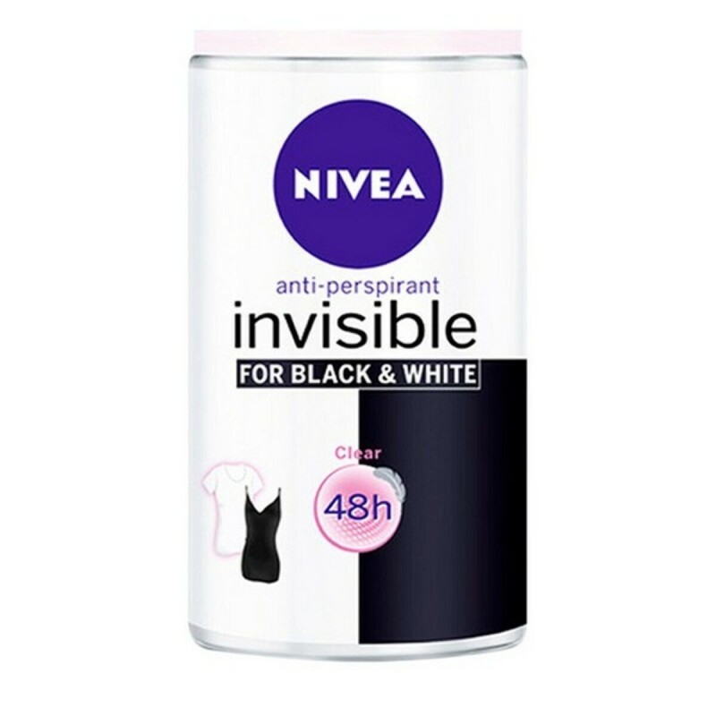 Déodorant Roll-On Black & White Invisible Nivea 4005900388636 (50 ml) (50 ml)