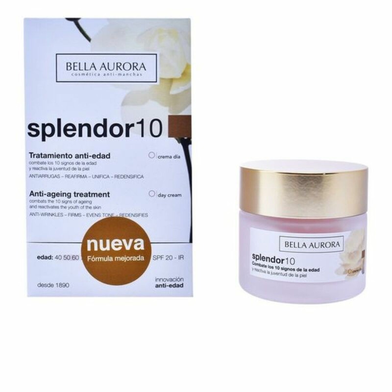 Crème anti-âge Splendor 10 Bella Aurora Splendor Spf 20 (50 ml) 50 ml