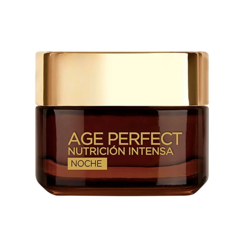 Crème antirides de nuit Age Perfect L'Oreal Make Up Age Perfect Nutricion Intensa (50 ml) 50 ml