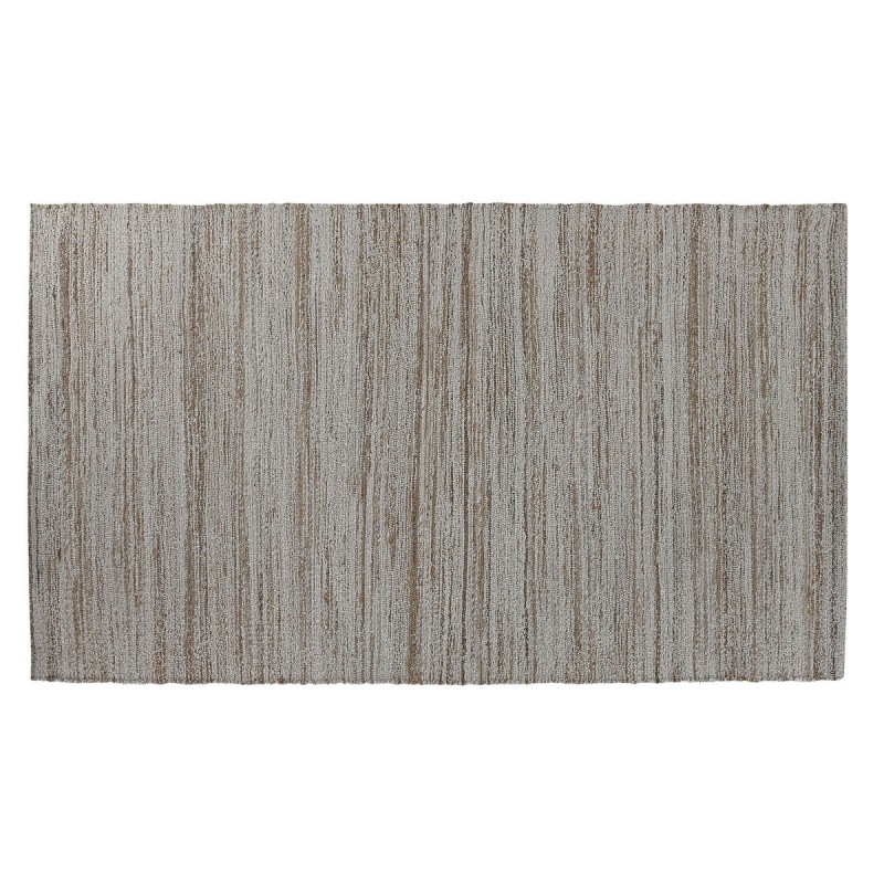 Tapis Home ESPRIT Blanc Marron Naturel Boho 160 x 230 x 1 cm