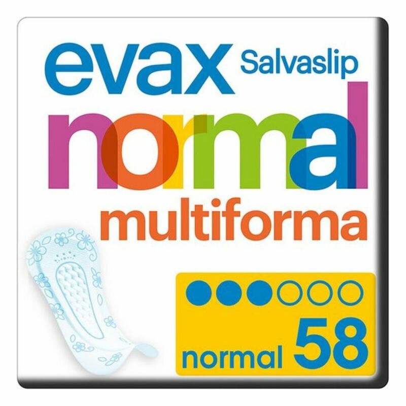 Protège-slip Multiforma Evax Slip Multiforma (58 uds)