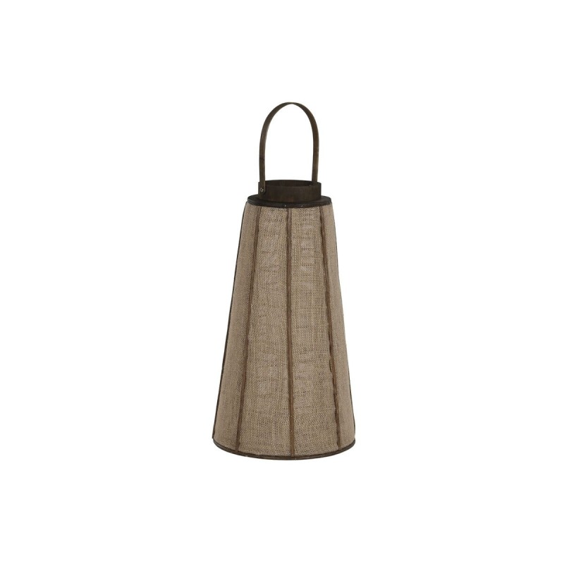 Bougeoir Home ESPRIT Naturel Jute Bambou 30