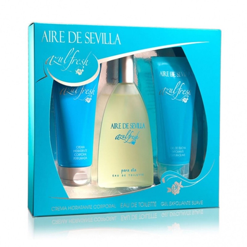 Set de Parfum Unisexe Aire de Sevilla Azul Fresh Aire Sevilla 13584 3 Pièces (3 pcs)